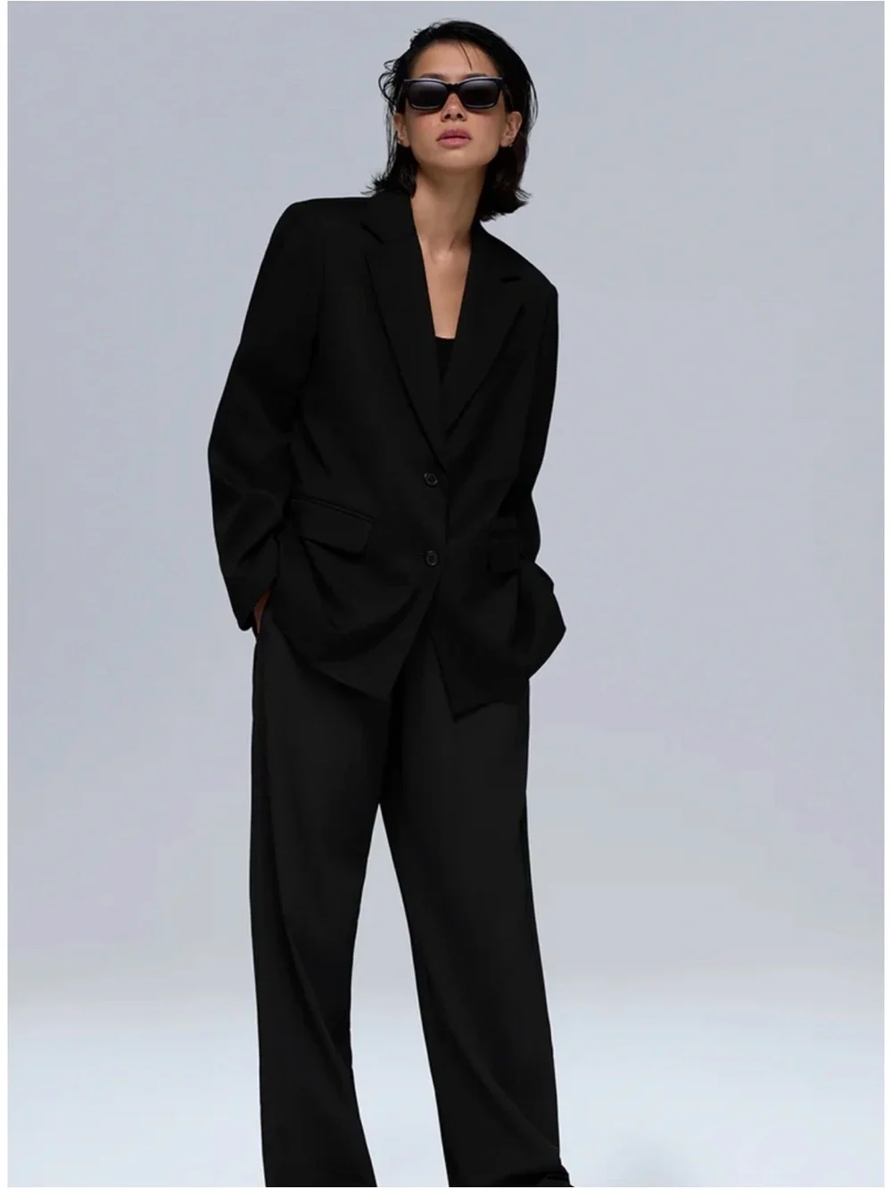 Alo Yoga Black First Class Blazer